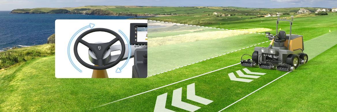 Experience easy, stress-free mowing. With our guidance system, simply control the paddle while the technology handles the intricate steering control. Reduced Complexity