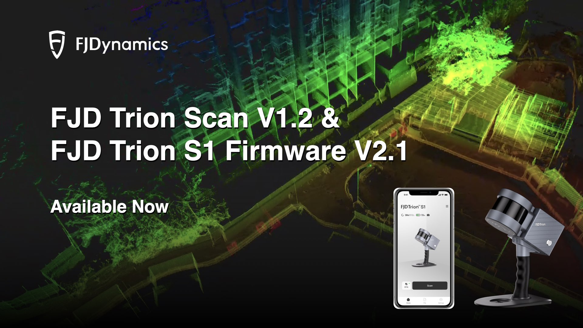 New Release: FJD Trion S1 Firmware V2.1 & Scan V1.2 for Android/iOS