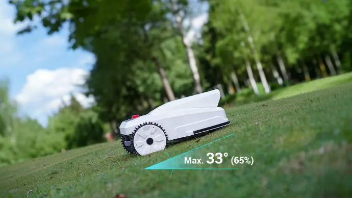 Max Slope 33° (65%) to Handle Tricky Terrains at Ease